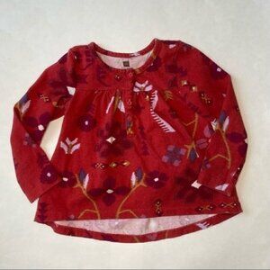 Tea Collection Austina Henley Long Sleeve Top 2-3Y